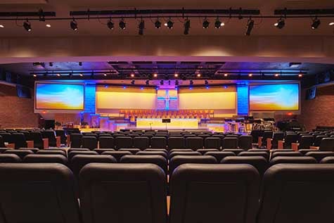 Audio systems for churches